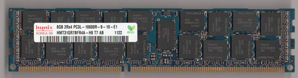 Hynix HMT31GR7BFR4A-H9 8 GB DDR3 1x8 1333 MHz Ram Siyah