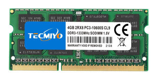 TECMIYO 4 GB DDR3 1x4 1333 MHz Ram