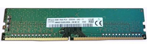 SK Hynix HMA81GU6DJRN-XN 8 GB DDR4 1x8 3200 MHz Ram