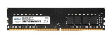 Netac Basic NTBSD4P26SP-16 16 GB DDR4 1x16 2666 MHz Ram