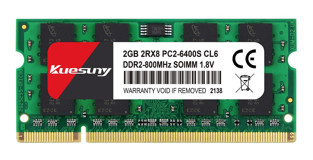 Kuesuny 2 GB DDR2 1x2 800 MHz Ram