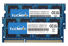 TECMIYO 8 GB DDR3 1x8 1333 MHz Ram