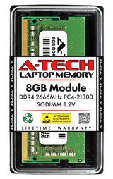 A-Tech CT8G4SFRA266 8 GB DDR4 1x8 2666 MHz Ram