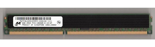 Micron MT36JDZS1G72PZ-1G4D1AD 8 GB DDR3 1x8 1333 MHz Ram Siyah