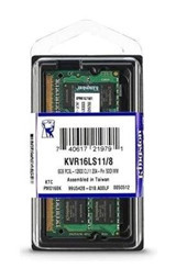 Kingston Value KVR16LS11/8 8 GB DDR3 1x8 1600 MHz Ram