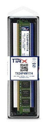 Tirx TX24P4M17/4 4 GB DDR4 1x4 2400 MHz Ram