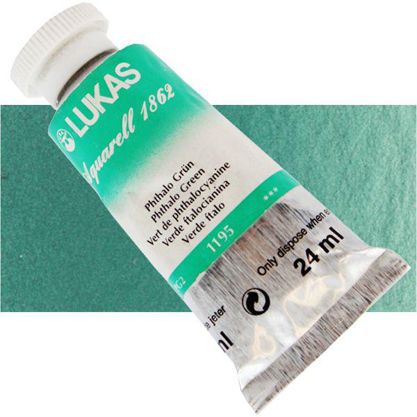 Lukas 1195 Phthalo Green Seri 2 Tüp Sulu Boya