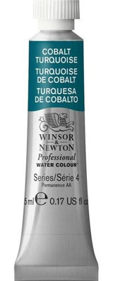 Winsor & Newton Cobalt Turquoise 190 S.4 Tüp Sulu Boya