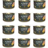 Schesir After Dark Tavuk Parça Etli Yaş Kedi Maması 12x80 gr