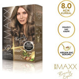 Maxx Beauty Expert 8-0 Açık Kumral Amonyaksız Krem Saç Boyası 50 ml