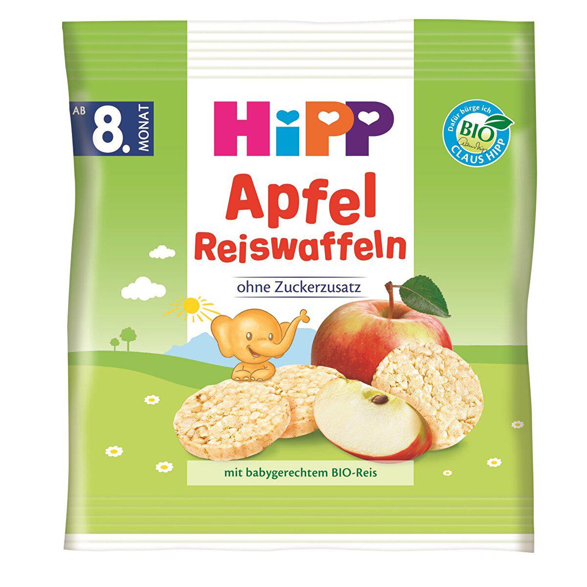 Hipp Organiki Laktozsuz Tahılsız Glutensiz Organik Karışık Meyveli Probiyotikli Bebek Gofreti 30 gr