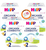 Hipp Combiotic Laktozsuz Tahılsız Glutensiz Organik Probiyotikli 2 Numara Devam Sütü 4x600 gr