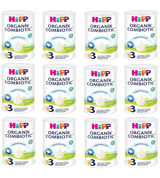 Hipp Combiotic Laktozsuz Tahılsız Glutensiz Organik Probiyotikli 3 Numara Devam Sütü 12x350 gr