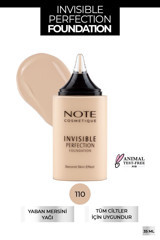 Note Invisible Perfection 110 Fair Ivory Su Bazlı Likit Serum Fondöten 35 ml