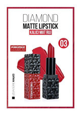 New Well Diamond 3 Mat Krem Lipstick Ruj