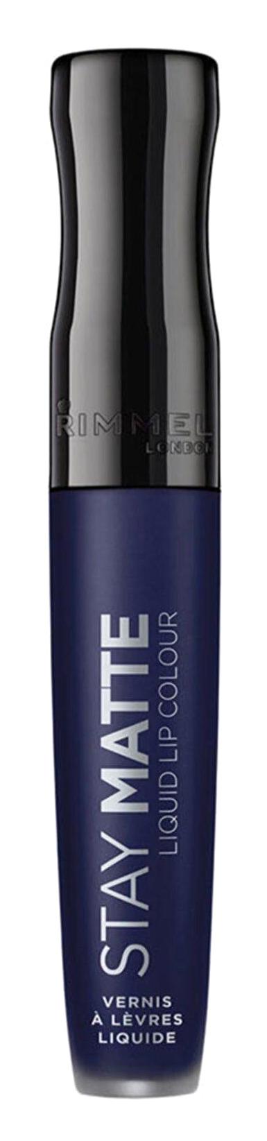 Rimmel London Stay Matte 830 Blue Iris Kalıcı Mat Likit Fırçalı Ruj