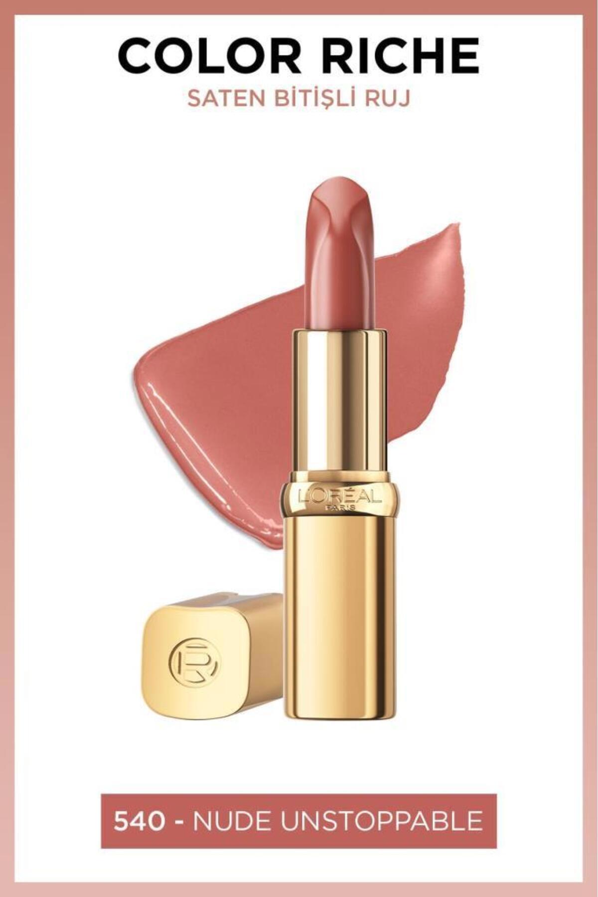 L’Oréal Paris Color Riche 540 Saten Krem Lipstick Ruj