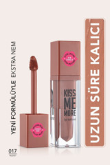 Flormar Kiss Me More 17 Nudist Kalıcı Mat Likit Fırçalı Ruj