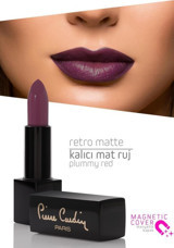 Pierre Cardin Retro 152 Red Mat Krem Lipstick Ruj