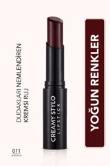 Flormar Creamy Stylo 11 Bordeaux Parlak Krem Lipstick Ruj