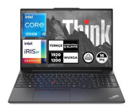 Lenovo Thinkpad E16 Gen 1 21JQS1TTZX024 Harici Intel Iris Xe Graphics Eligible Intel Core i5 1335U 8 GB Ram 1 + 1 TB SSD 16 inç WUXGA Windows 11 Pro Laptop