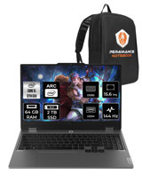 Lenovo LOQ 15IAX9I 83FQ000UTR Harici Intel UHD Graphics Intel Core i5 12450HX 64 GB Ram 2 + 2 TB SSD 15.6 inç Full HD FreeDos Laptop + PER4 Çanta