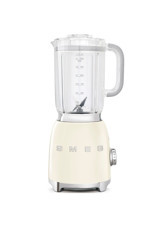 Smeg Linea 50's Retro Style 1500 ml Plastik Hazneli Buz Kırıcılı Turbolu 4 Bıçaklı Kişisel Tekli Sürahili Blender Krem