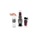 Arzum Shake'N Take Cool AR1075 570 ml Plastik Hazneli Buz Kırıcılı Çift Bıçaklı Kişisel Tekli Smoothie Blender Siyah