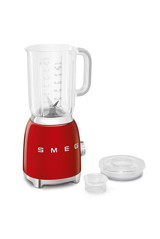 Smeg Retro 500 ml Plastik Hazneli Buz Kırıcılı 6 Bıçaklı Tekli Blender Kırmızı