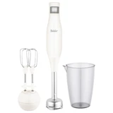 Fakir Stor 900 ml Plastik Hazneli Buz Kırıcılı Turbolu 4 Bıçaklı Blender Seti Beyaz