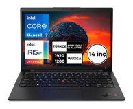 Lenovo Thinkpad X1 Carbon 21HNSB7FX9BT1 Harici Intel Iris Xe Graphics Eligible Intel Core i7 1355U 16 GB Ram 1 TB SSD 14 inç WUXGA Windows 11 Pro Laptop