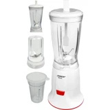 Johnson Blend Plastik Hazneli 4 Bıçaklı Smoothie Blender Beyaz