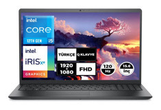 Dell Vostro 3520 N1611PV3520U 010 Harici Intel Iris Xe Graphics Eligible Intel Core i5 1235U 32 GB Ram 1 TB SSD 15.6 inç Full HD FreeDos Laptop