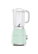 Smeg Linea 50's Retro Style 1500 ml Plastik Hazneli Buz Kırıcılı Turbolu 6 Bıçaklı Kişisel Tekli Sürahili Blender Yeşil