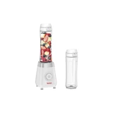 Tefal Fresh & Go 600 ml Plastik Hazneli Buz Kırıcılı 4 Bıçaklı Kişisel Tekli Mini Smoothie Blender Beyaz