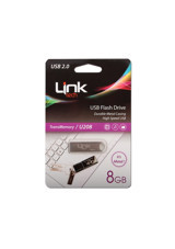 Linktech Ultra Luf-U208 USB 2.0 Usb Type-A 8 GB Flash Bellek Gümüş
