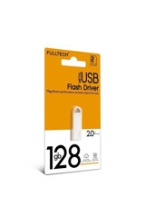 Fulltech KCKFD12 USB 2.0 Usb Type-A 128 GB Flash Bellek Gri