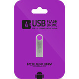 Powerway PW-128GB Mini USB 2.0 Usb Type-A 128 GB Flash Bellek Gümüş