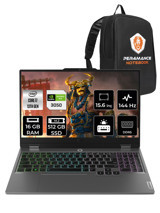 Lenovo LOQ 15IRX9 83DV00G5TR Harici GeForce RTX 3050 Intel Core i7 13650HX 16 GB Ram 512 GB SSD 15.6 inç Full HD FreeDos Oyuncu Laptop + PER4 Çanta