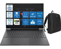 HP Victus Gaming A0BH2EAWP23 Harici GeForce RTX 4050 Intel Core i5 13420H 16 GB Ram 2 + 2 TB SSD 15.6 inç Full HD Windows 11 Pro Oyuncu Laptop + Zetta Çanta