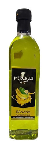 Mercredı Muz Kahve Şurubu 750 ml