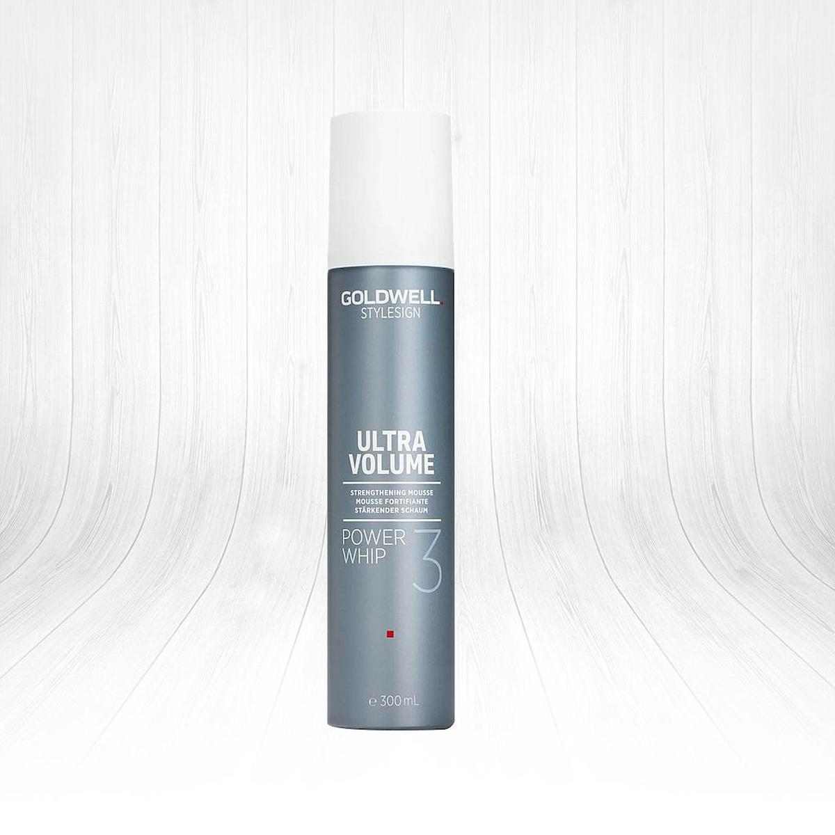 Goldwell Power Whip Normal Saçlar İçin Şekillendirici Hacim Veren Saç Köpüğü 300 ml