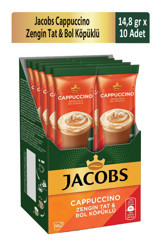 Jacobs 14.8 gr 10'lu Cappuccino Hazır Kahve