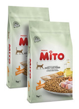 Mito Tavuk Tahıllı Yetişkin Kuru Kedi Maması 2x1 kg