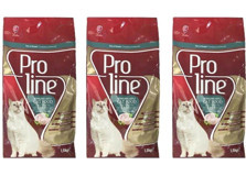 Pro Line Tavuk Kısırlaştırılmış Yetişkin Kuru Kedi Maması 3x1.5 gr