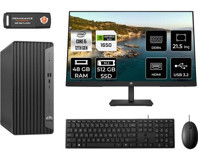 Hp Pro 400 G9 6U3M8EAMNT4342 Harici GeForce GTX 1650 Intel Core i5 12400 48 GB Ram 512 GB SSD Tower FreeDos 21.5 inç Monitörlü Masaüstü Oyuncu Bilgisayarı + PER4 BELLEK