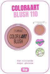 Callista Color Art No:110 Blushing Pink Mat Toz Allık