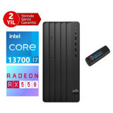 Hp 290 Pro G9 2624A8ET11 Harici Radeon RX 550 Intel Core i7 13700 32 GB Ram 256 GB SSD Tower FreeDos Masaüstü Oyuncu Bilgisayarı + Zetta Flash Bellek