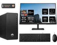 Hp 295 G8 6D389EAMNT1342 Harici Radeon RX 550 AMD Ryzen 7 5700G 48 GB Ram 512 GB SSD Tower FreeDos 21.5 inç Monitörlü Masaüstü Oyuncu Bilgisayarı + PER4 BELLEK