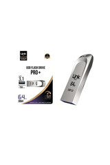 Linktech 3064 Premium Pro Plus USB 3.1 Usb Type-A 64 GB Flash Bellek Gümüş
